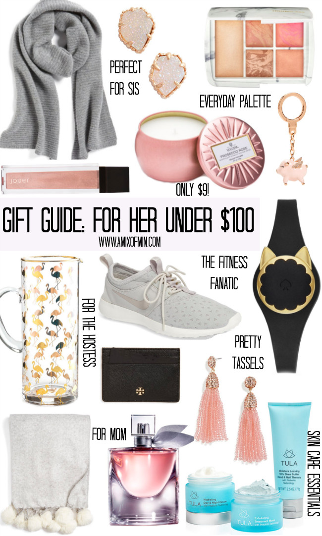 Gift Ideas For Her Christmas
 Gift Guide For Her Under $100