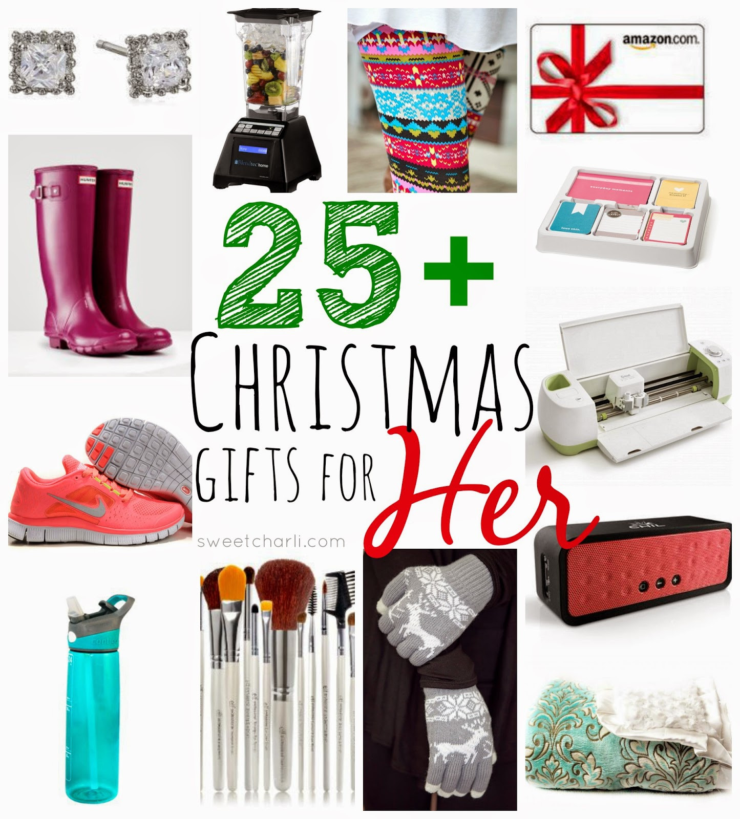 Gift Ideas For Her Christmas
 25 Christmas Gifts for Her Sweet Charli