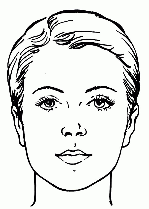 Girl Face Coloring Pages
 Girl Face Coloring Pages Coloring Home