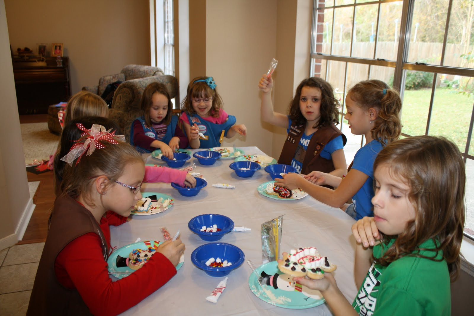 Girl Scout Christmas Party Ideas
 The Theut Family Girl Scout Christmas Party