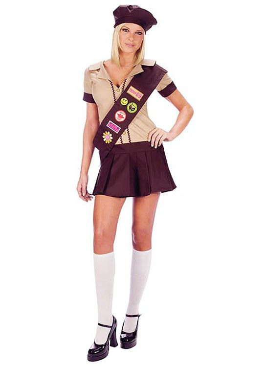 Girl Scout Costume DIY
 Damn Hot Troop Tease Girl Guide Costume