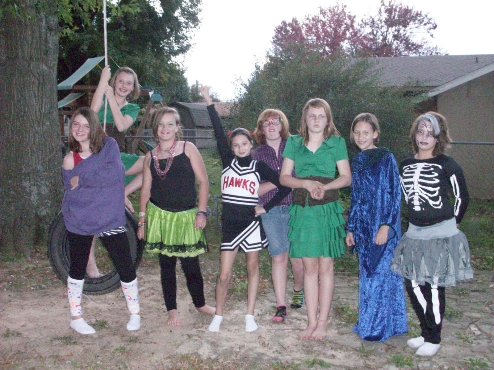 Girl Scout Halloween Party Ideas
 Creech Family October 2011