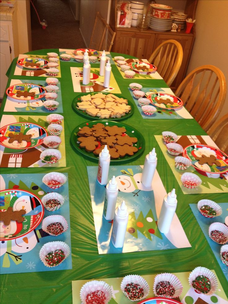 Girls Christmas Party Ideas
 Our Girl Scout holiday cookie decorating party We had so