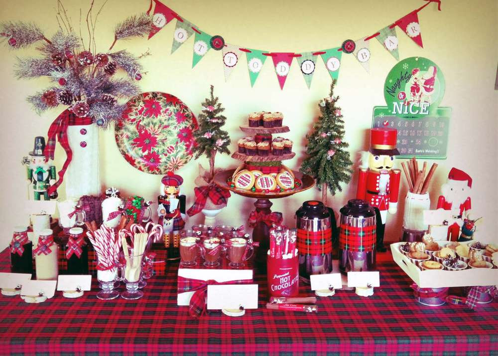 Girls Christmas Party Ideas
 Hot Toddy Bar Christmas Holiday Party Ideas
