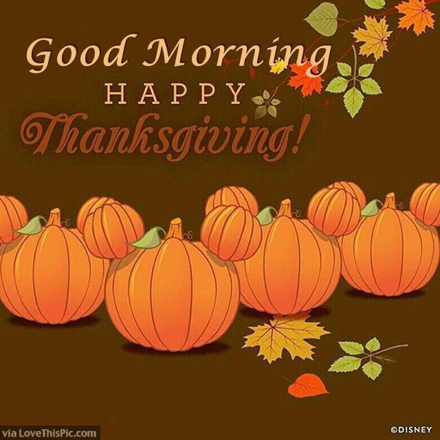 Good Thanksgiving Quotes
 Happy Thanksgiving Good Morning Quote To