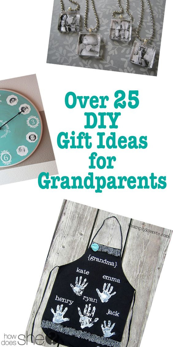 Grandfather Gift Ideas
 Over 25 DIY Gift Ideas for Grandparents