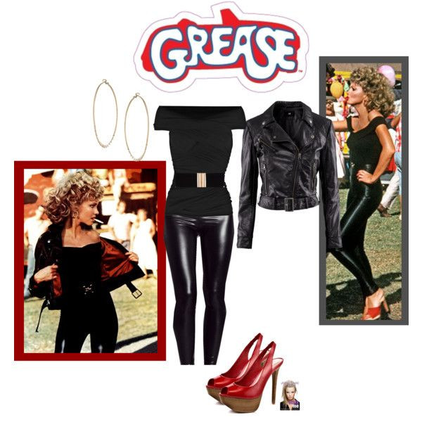 Grease Costume DIY
 "DIY Grease Halloween Costume" by jessicaleila on Polyvore