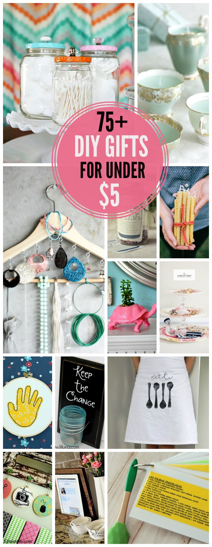 Great Christmas Gift Ideas
 75 Gift Ideas under $5