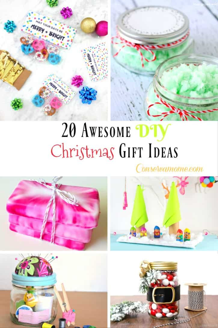 Great DIY Christmas Gifts
 ConservaMom 20 Awesome DIY Christmas Gift Ideas