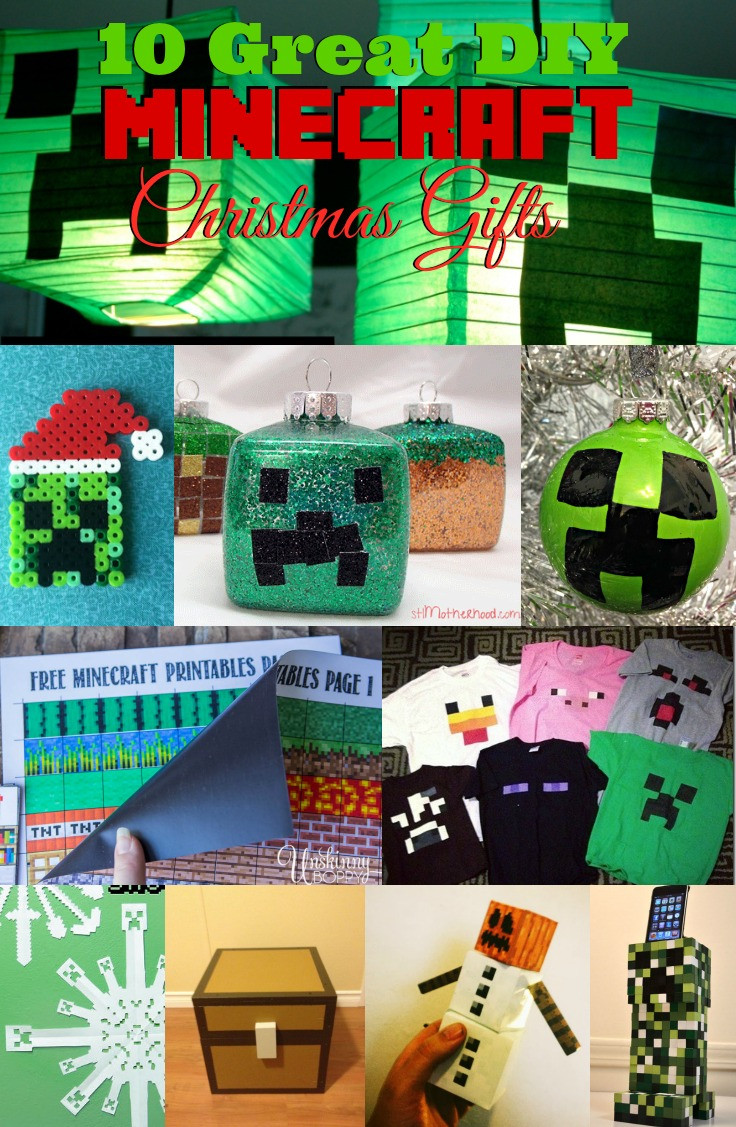 Great DIY Christmas Gifts
 10 Great DIY Minecraft Christmas Gifts
