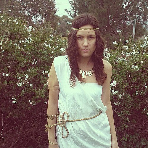 Greek Goddess Costume DIY
 A Girls Guide to Everything DIY Greek Goddess Costume