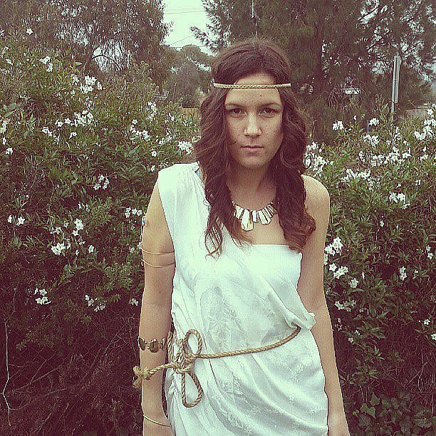 Greek Goddess Costume DIY
 Greek Goddess