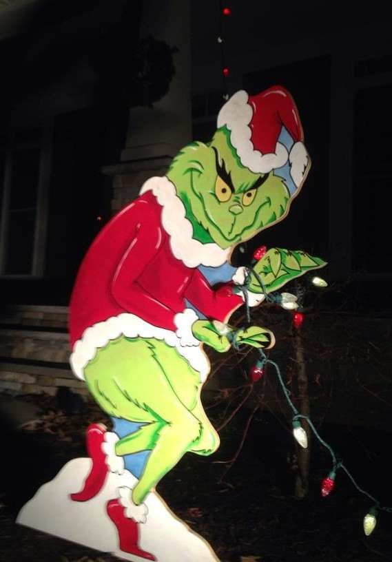 Grinch Christmas Lights Outdoor
 40 Grinch Christmas Decorations Ideas Decoration Love