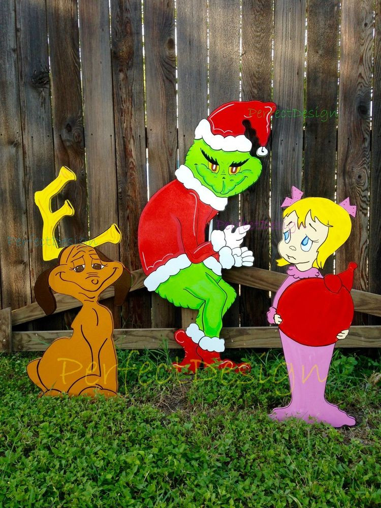 Grinch Christmas Lights Outdoor
 ON SALE GRINCH Stealing CHRISTMAS Lights MAX & CINDY