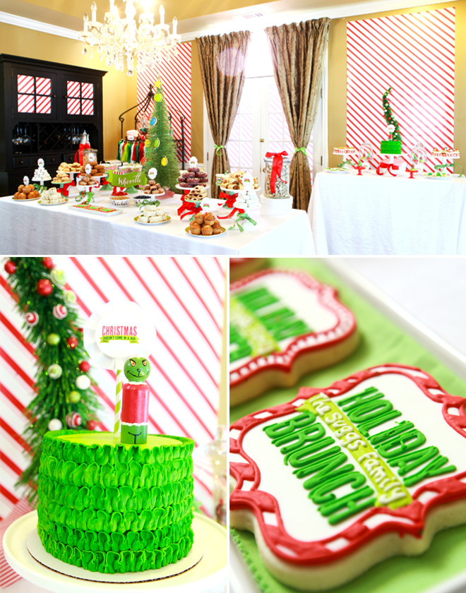 Grinch Christmas Party Ideas
 Grinch that Stole Christmas Brunch
