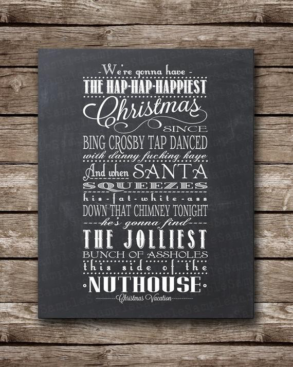 Griswold Christmas Quotes
 Christmas Vacation Quote Clark Griswold JPEG Printable