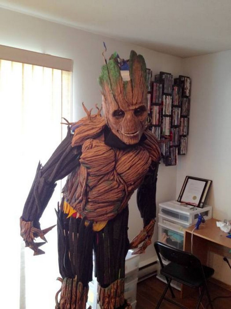 Groot Costume DIY
 An Extremely Well Done Groot Cosplay