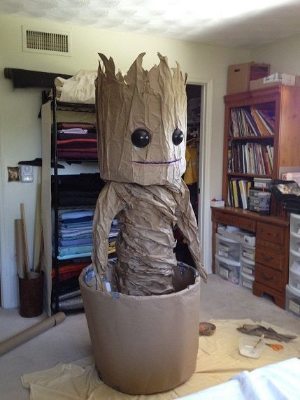 Groot Costume DIY
 DIY Dancing Baby Groot costume