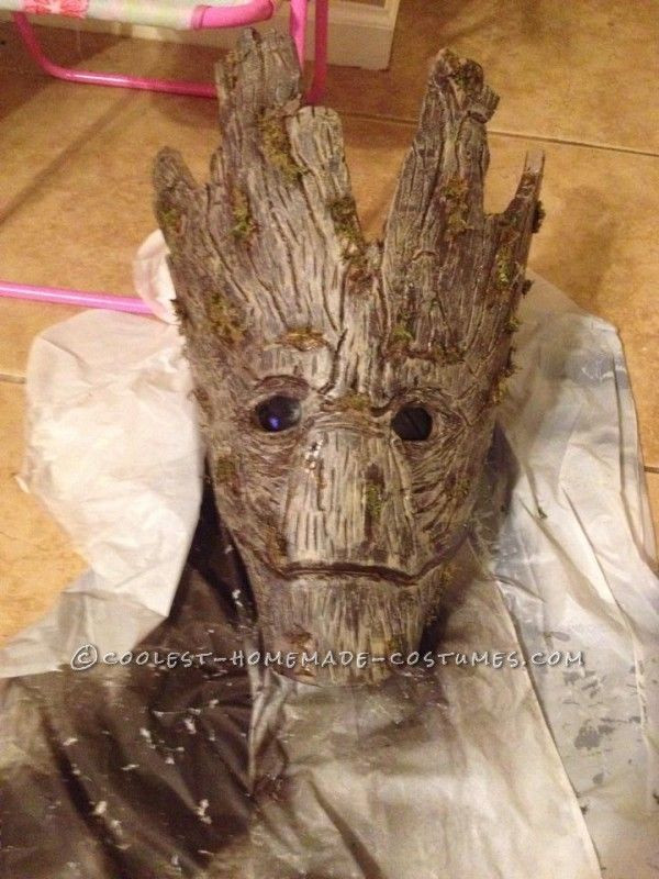 Groot Costume DIY
 e of a Kind Homemade Groot Costume