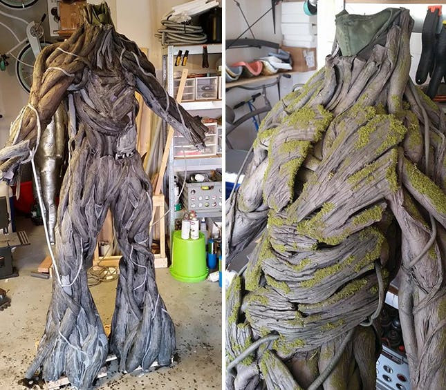 Groot Costume DIY
 You Can DIY This Crazy Costume for Under $100