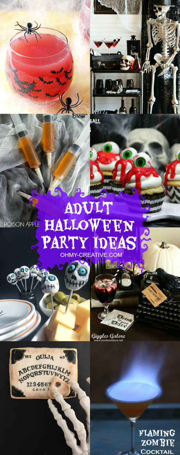 Halloween Adult Party Ideas
 Adult Halloween Party Ideas Oh My Creative