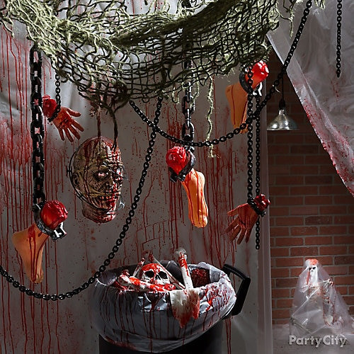 Halloween Basement Decorating Ideas
 Halloween Bloody Basement Decorations How To Party City