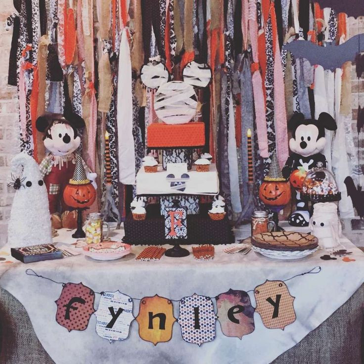 Halloween Bday Party Ideas
 840 best Mickey Mouse Party Ideas images on Pinterest