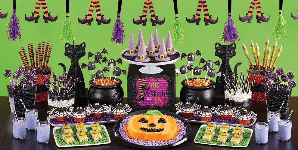 Halloween Bday Party Ideas
 Witch s Crew Sweets & Treats Party City
