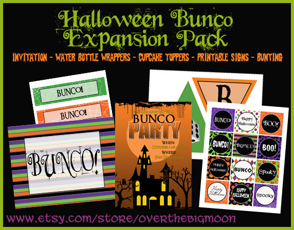 Halloween Bunco Party Ideas
 Halloween Bunco Printables