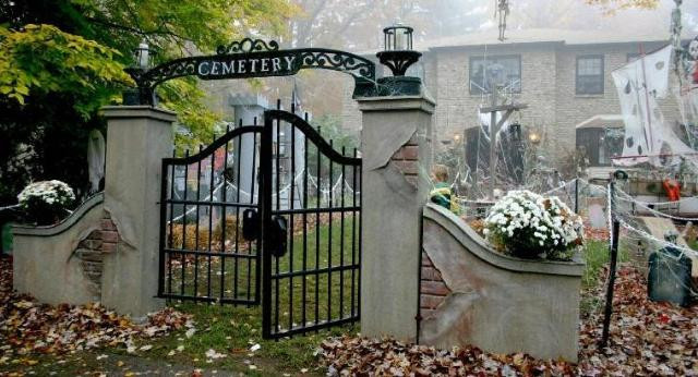 Halloween Cemetery Gate
 Props From The Theme Factory Philadelphia