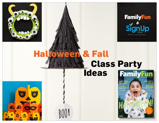 Halloween Class Party Ideas
 Halloween Party Ideas for Kids & Classrooms