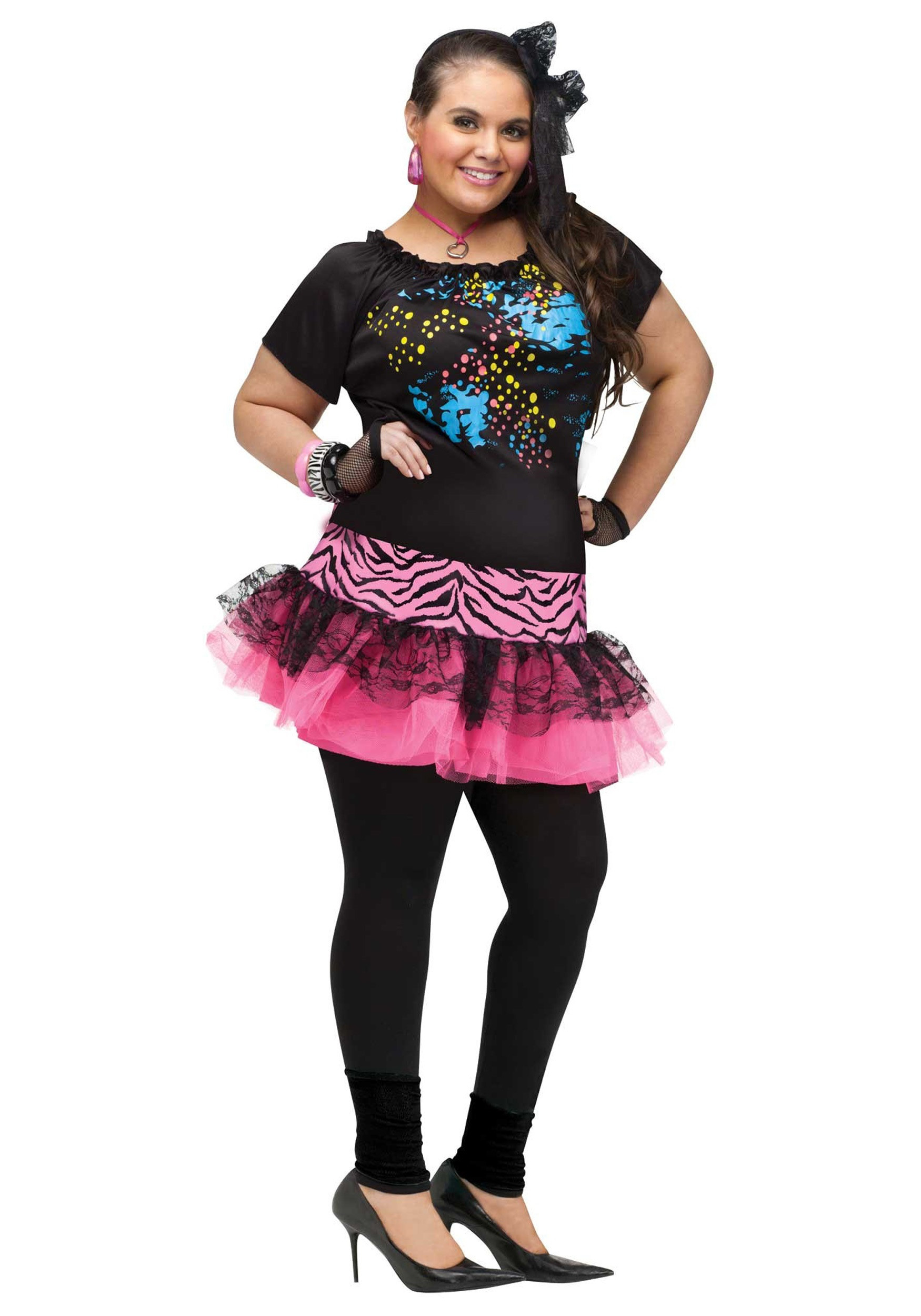 Halloween Costume Ideas For Party
 Plus Size 80s Pop Party Costume