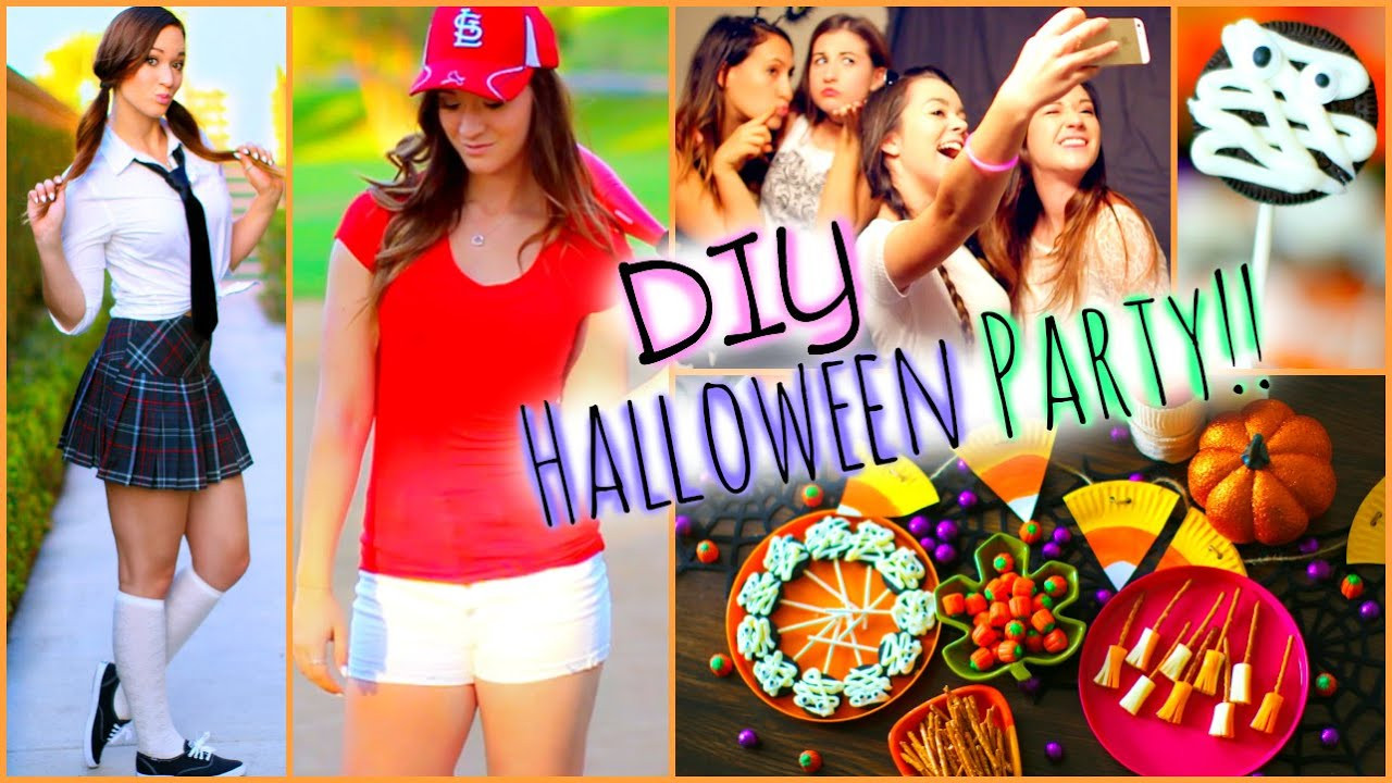 Halloween Costume Ideas For Party
 Halloween Party ♡ Costume Ideas DIY Decor DIY Snacks
