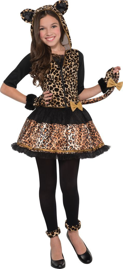 Halloween Costume Ideas Party City
 Girls Sassy Spots Leopard Costume Party City