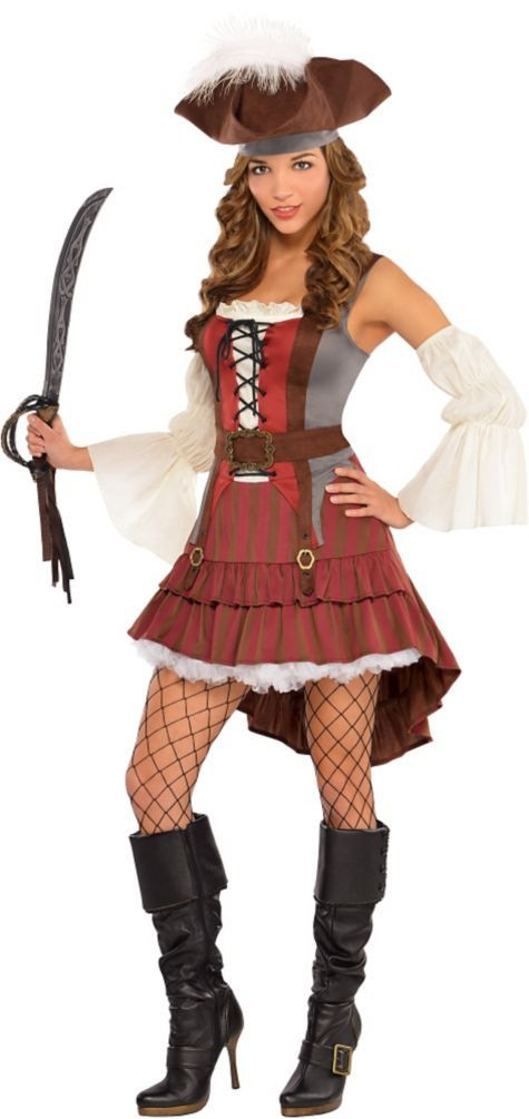 Halloween Costume Ideas Party City
 Adult Castaway Pirate Costume Party City
