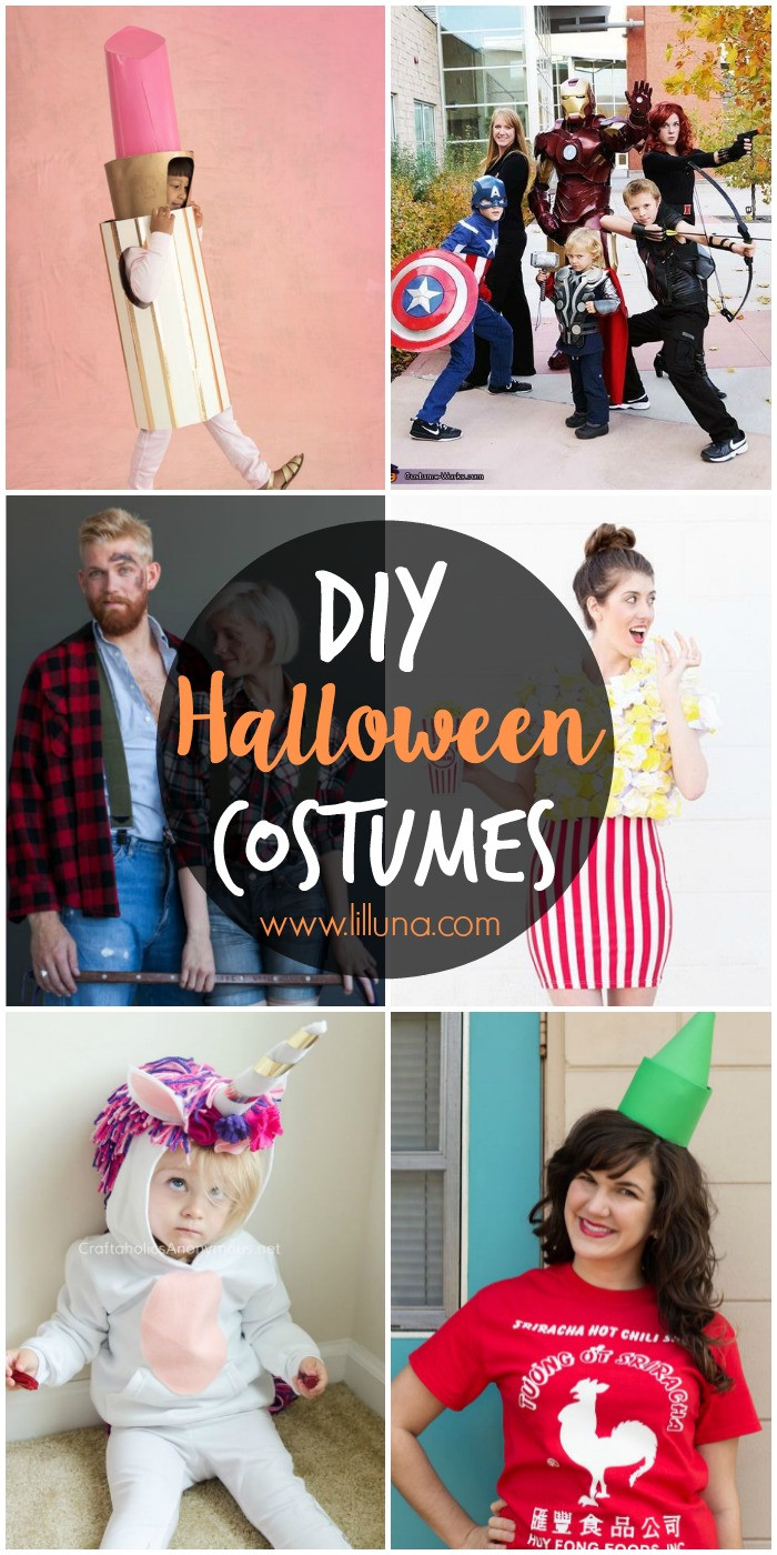 Halloween Costumes DIY
 50 DIY Halloween Costume Ideas Lil Luna