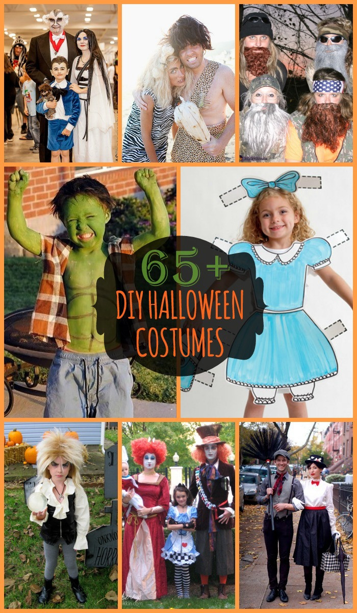 Halloween Costumes DIY
 DIY Halloween Kids Costumes
