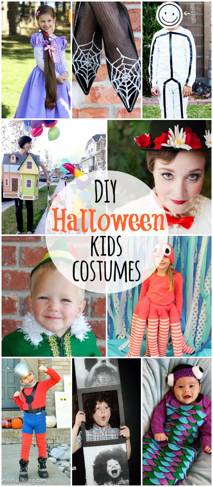 Halloween Costumes DIY
 DIY Halloween Kids Costumes