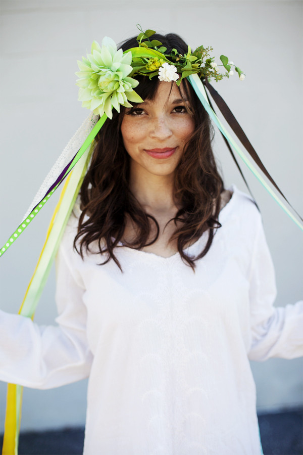 Halloween Costumes With Flower Crowns
 DIY Halloween Costumes Part 1 Maypole or Midsommer Swede