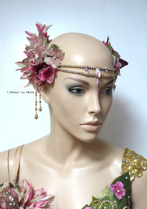 Halloween Costumes With Flower Crowns
 Golden Spring Fairy Goddess Flower Crown Halloween Costume