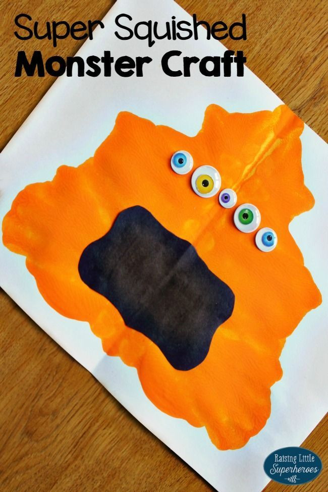 Halloween Craft Ideas Preschoolers
 Best 25 Monster crafts ideas on Pinterest