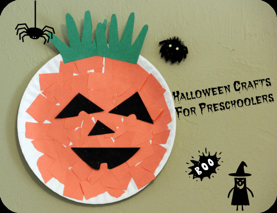 Halloween Craft Ideas Preschoolers
 Paper Plate Pumpkins Halloween Preschool Craft ⋆ Makobi Scribe