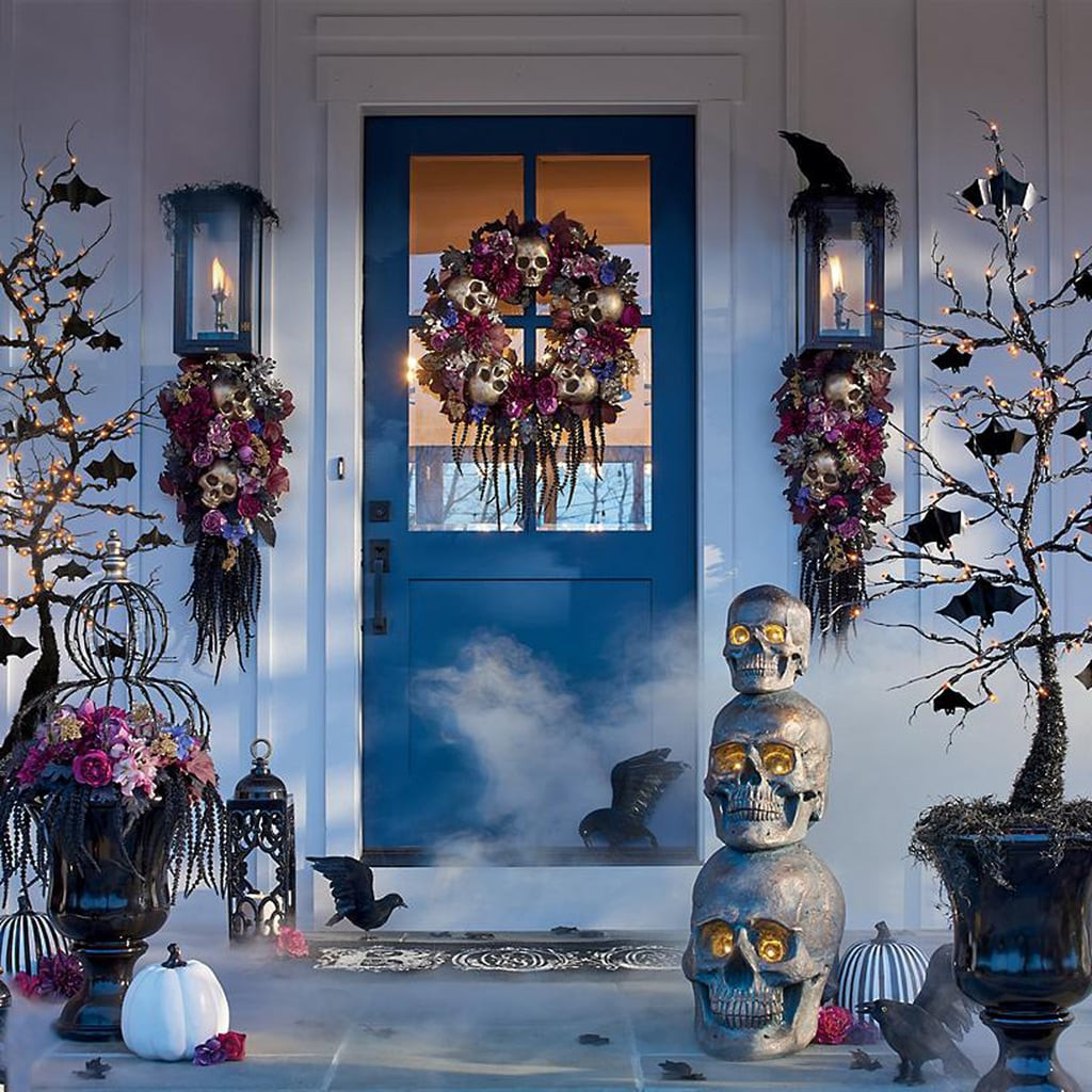 Halloween Decor Outdoor
 Stylish Spaces on Flipboard by POPSUGAR