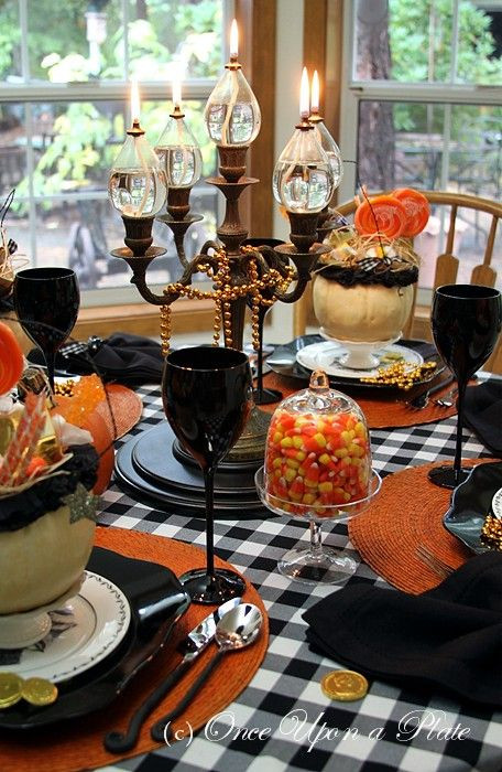 Halloween Dinner Party Ideas
 25 best ideas about Black white halloween on Pinterest