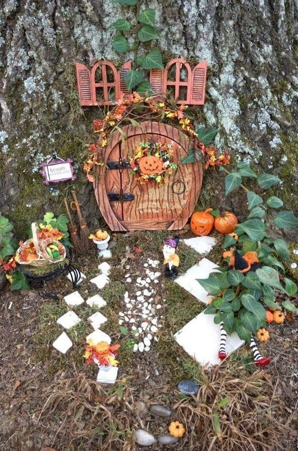 Halloween Fairy Garden
 Halloween decoration fairy garden ideas small garden ideas