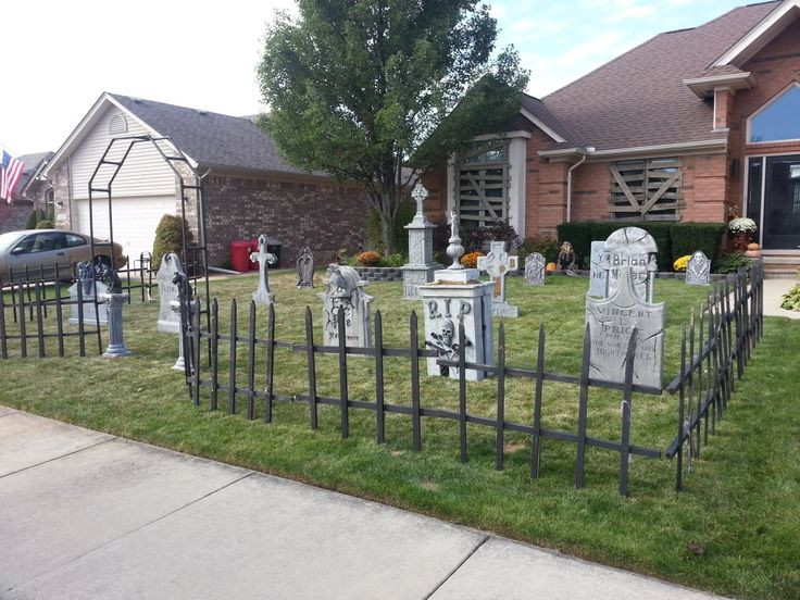Halloween Fence Decorations
 cemetery fences and gates