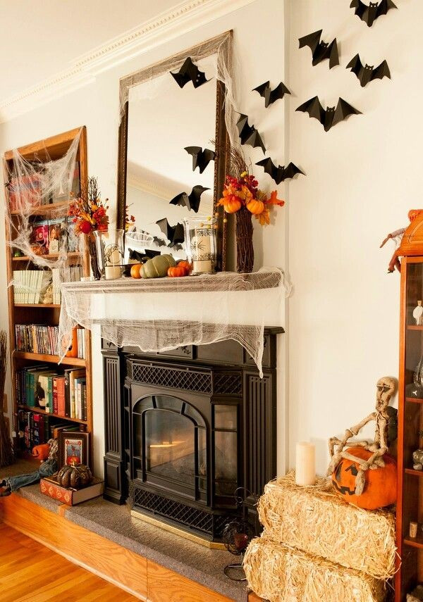 Halloween Fireplace Decorations
 plete List of Halloween Decorations Ideas In Your Home