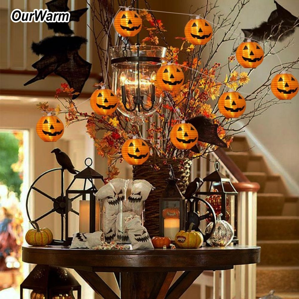 Halloween Fireplace Mantel Scarf
 Aliexpress Buy OurWarm Halloween Decorations Haunted