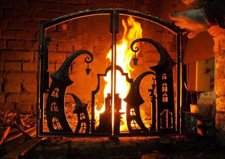 Halloween Fireplace Screen
 17 Best images about Fireplaces on Pinterest