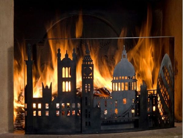 Halloween Fireplace Screen
 Montigo Fireplaces